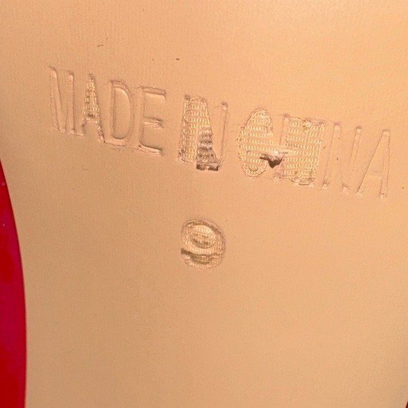 Lovirs Red Pointed-Toe Stiletto Heels - Picture 7 of 8